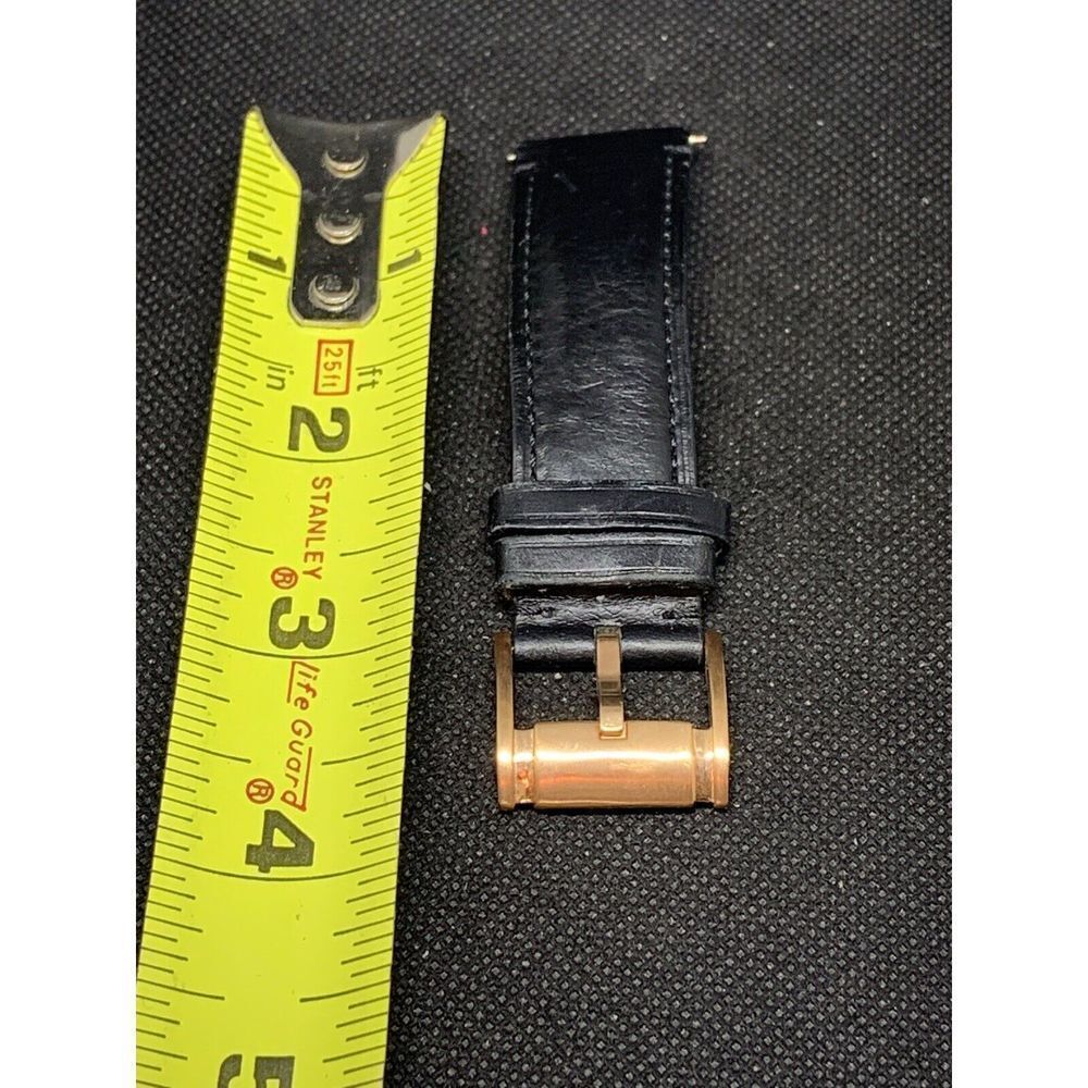 Fossil Genuine Leather Half Band Bracelet Strap 21mm S367